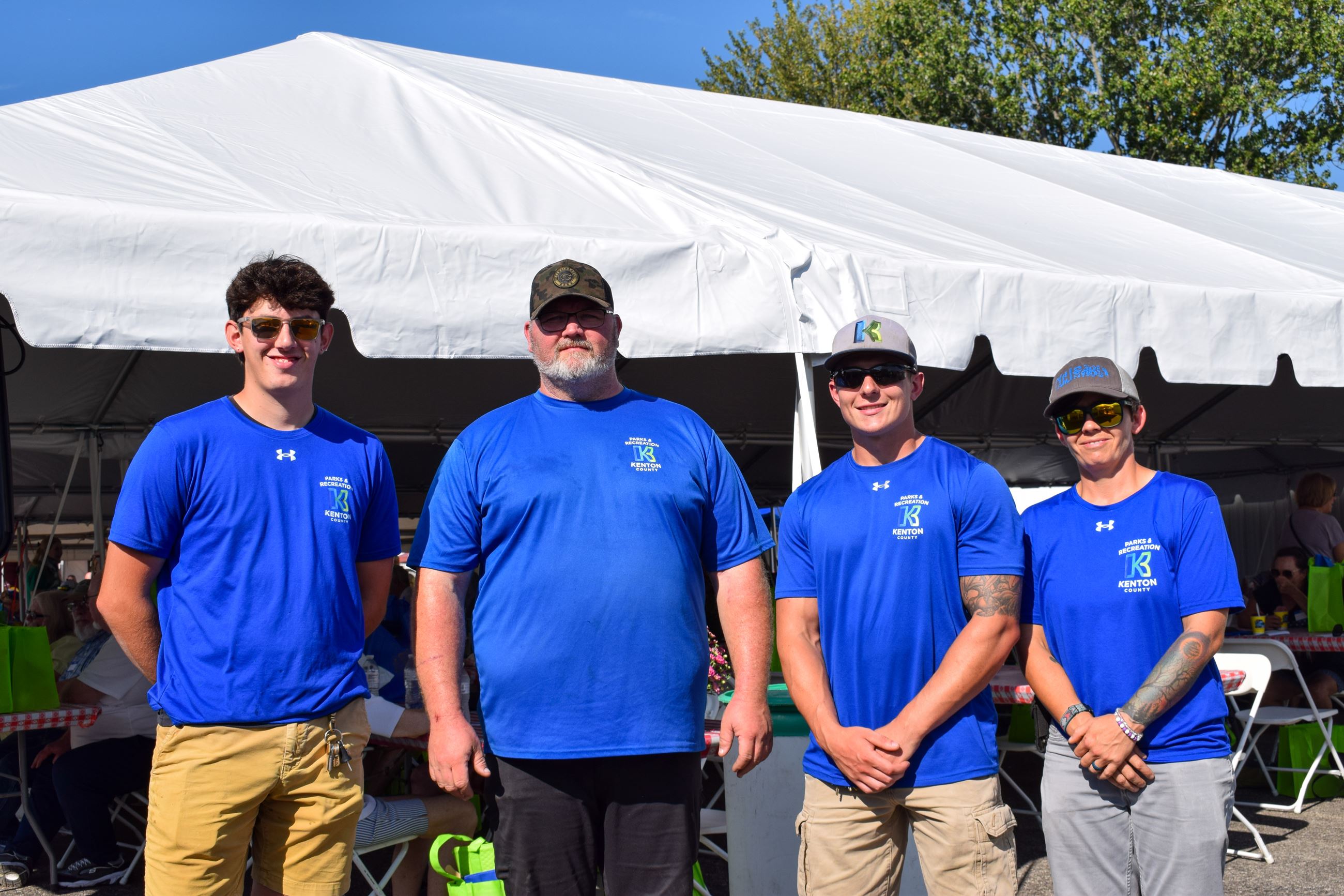Jordan West, Sam Williams, Brennan Scott and Kristen Withrow