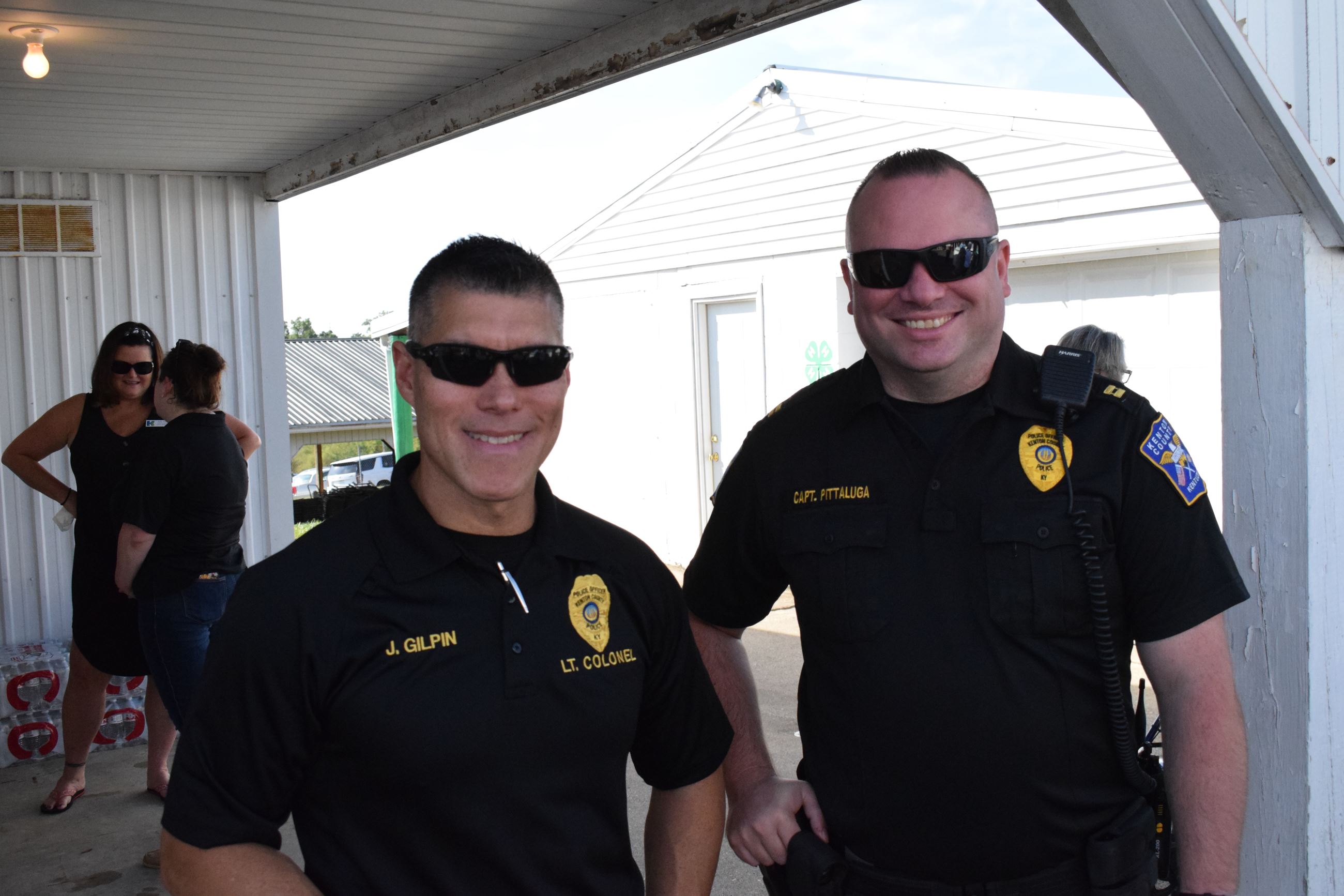 Lt. Col. Jim Gilpin and Captain Chris Pittaluga