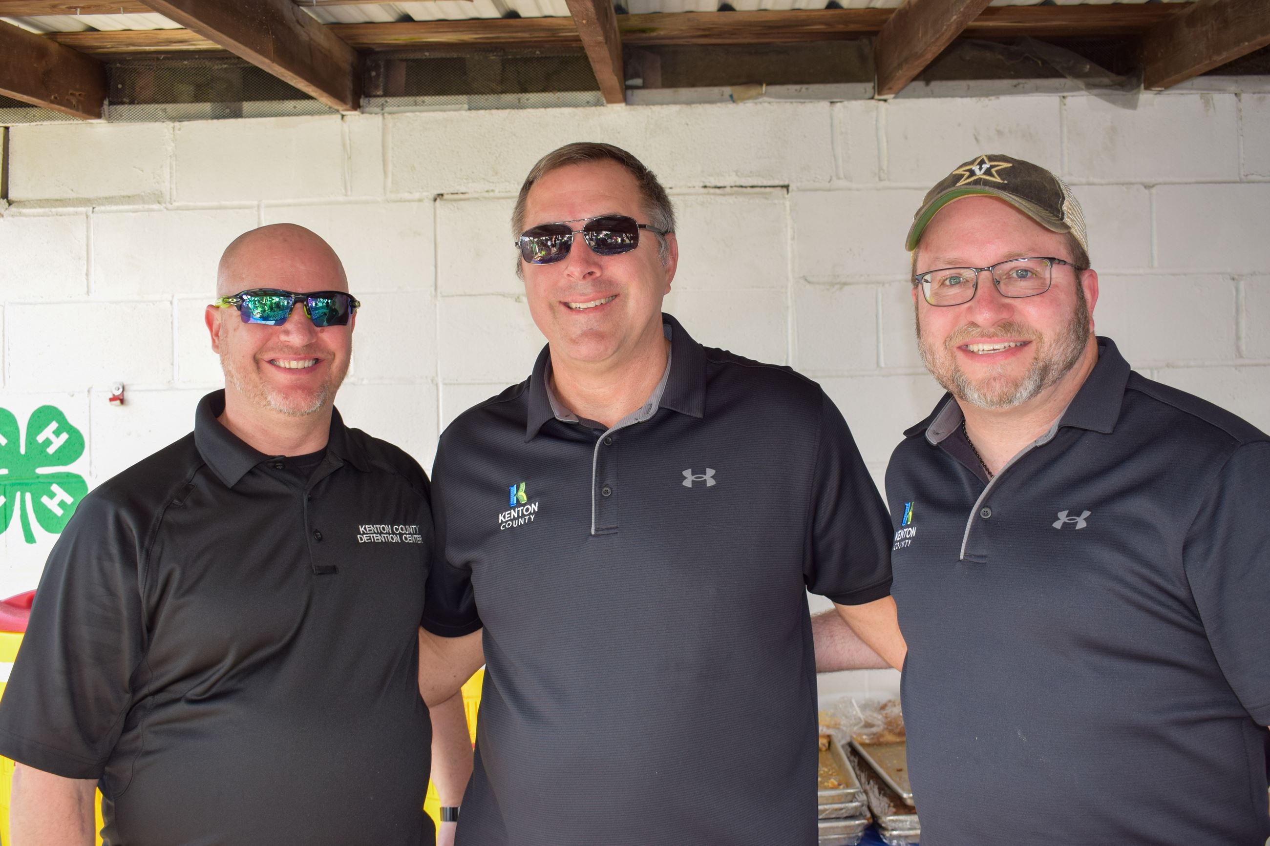 Lt. Jimmy Browning, Joe Shriver and John Stanton