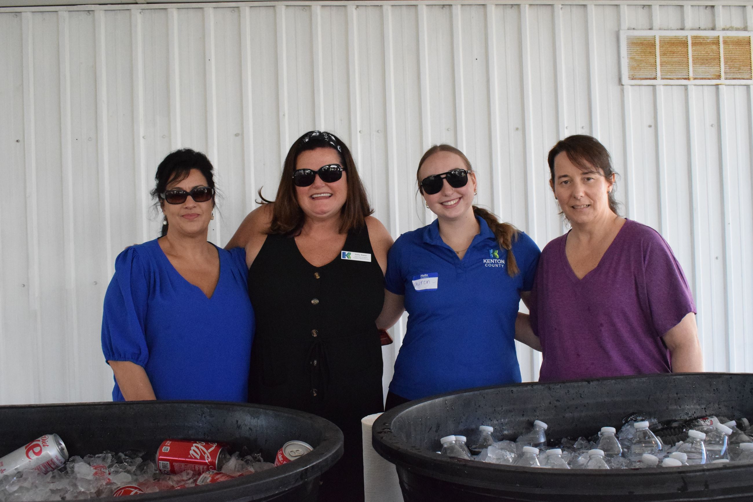Lisa Porter (Kenton County Attorney's Office), Kelly Baker, Lauren Heck and Holly Hill