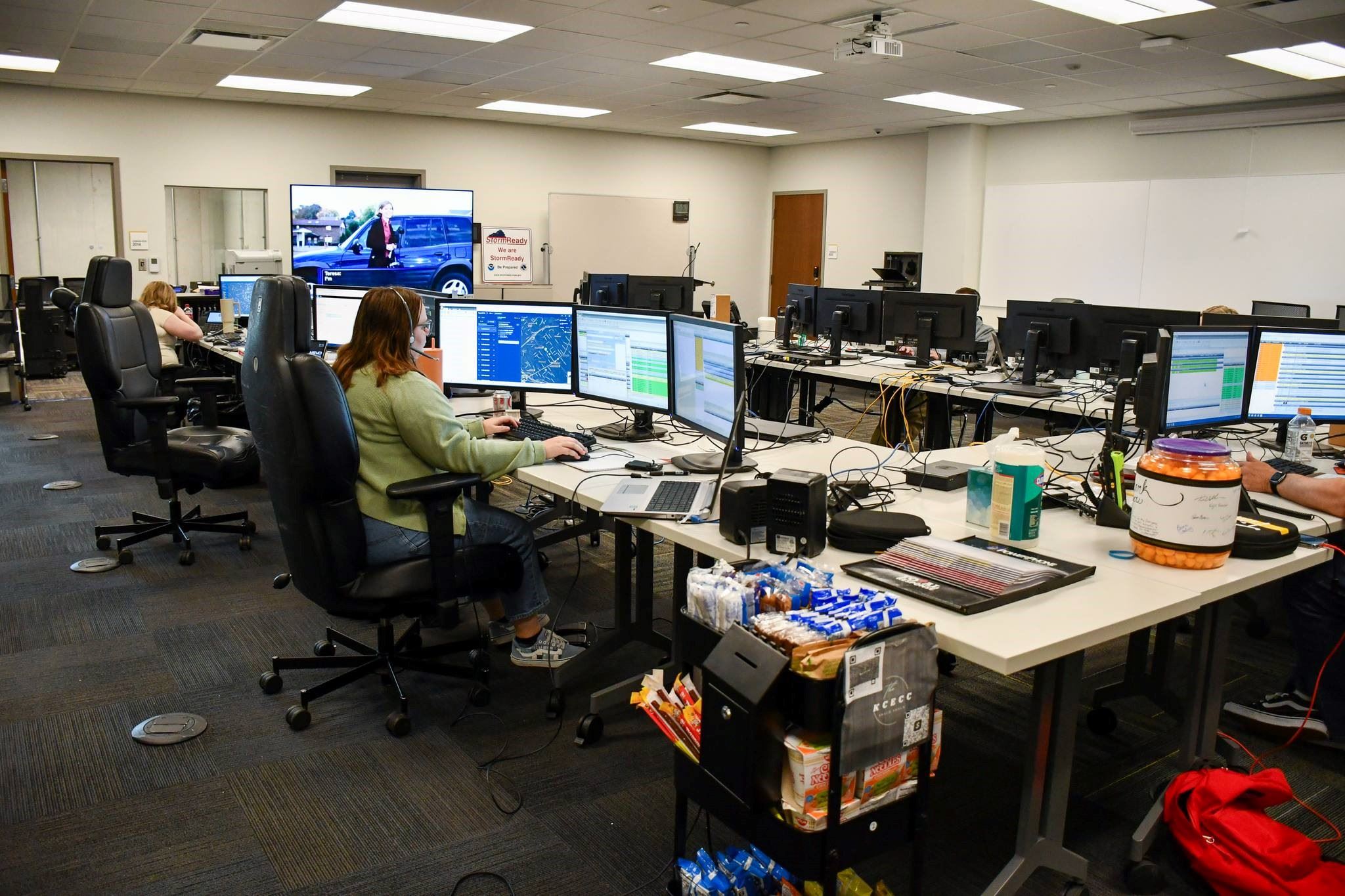 KCECC team in Kenton County Government Center